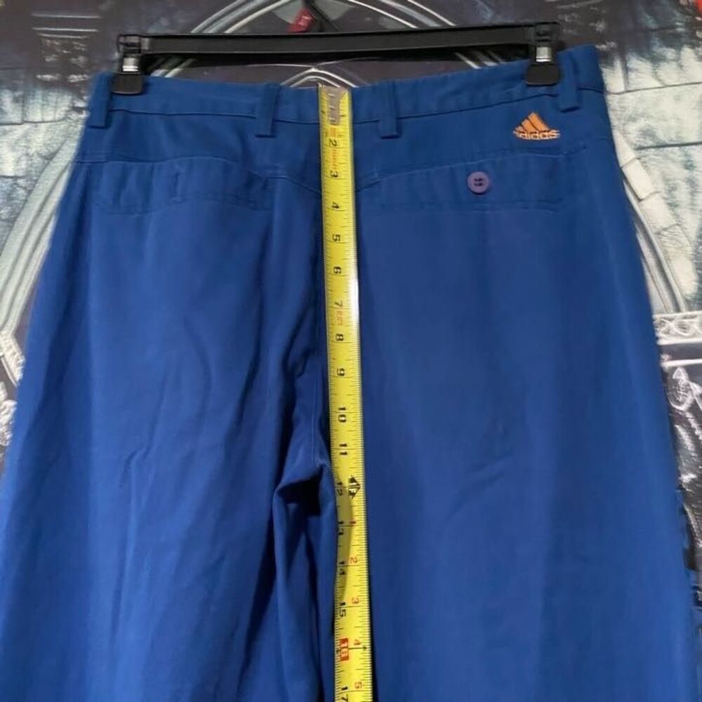 Adidas Vintage Men's Blue Golf Pants Size Medium 32' - Athletic Performance Wear - Picture 5 of 9